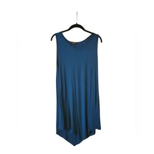 Made By Johnny Teal Sleeveless Women's Dress